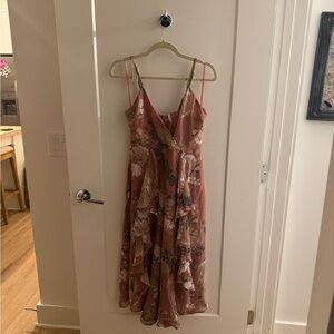 Pink Sleeveless Jumpsuit for Weddings